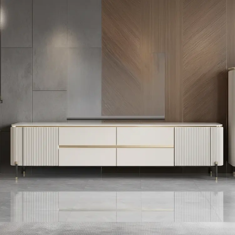 מזנון דגם ולנסיה לבן זהב