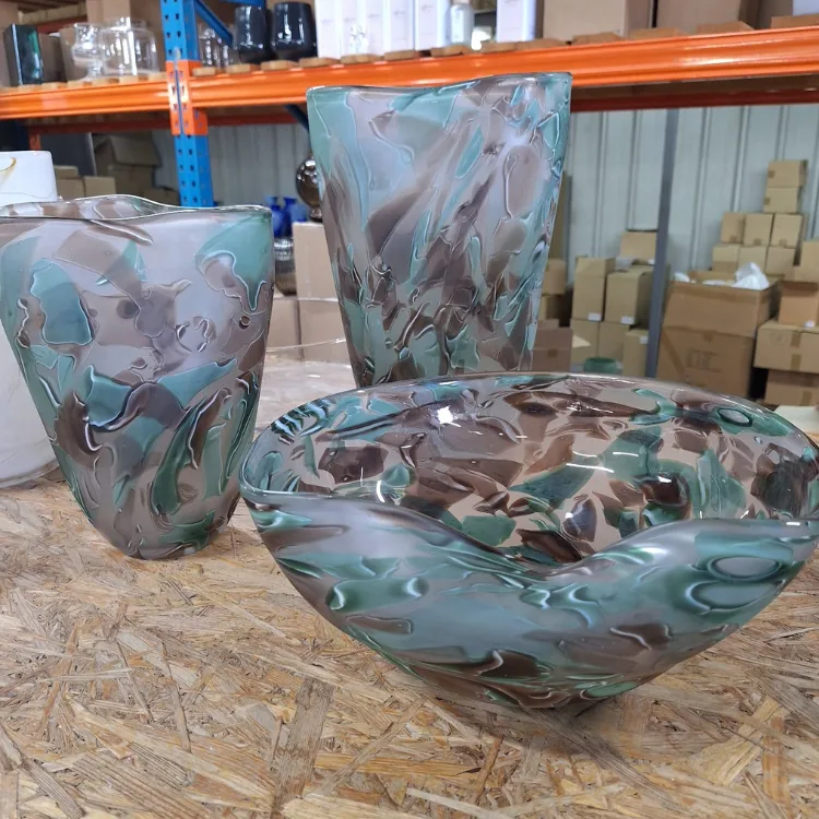 קערה מעוצבת מזכוכית אירופאית דגם GR106