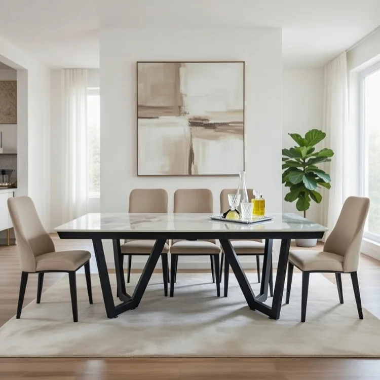 שולחן פינת אוכל דגם קרוז שחור