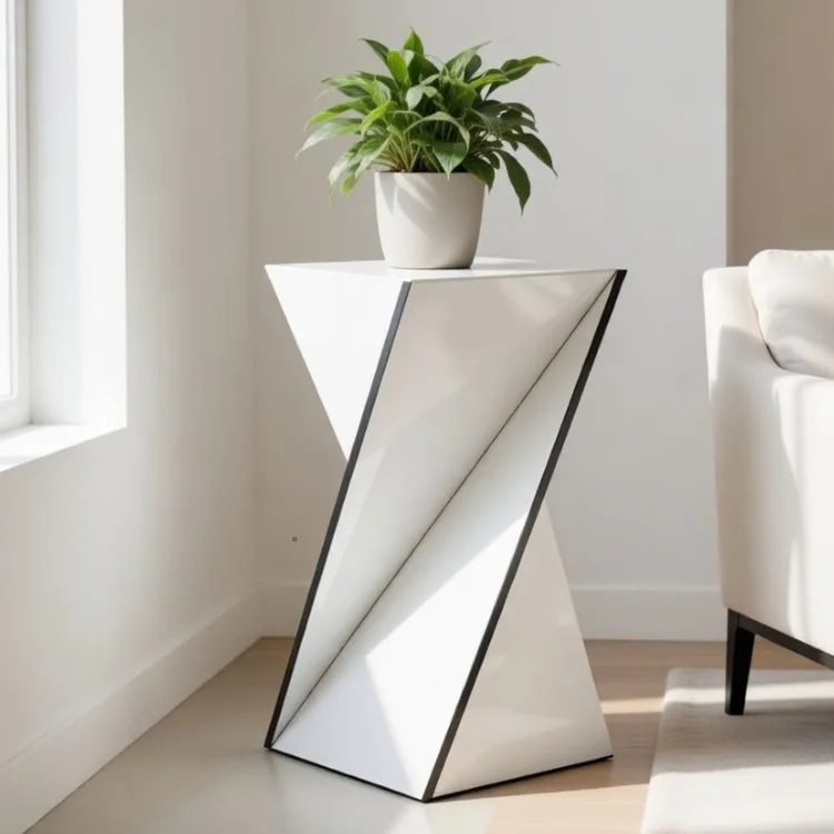 מעמד דגם דון לבן מראה