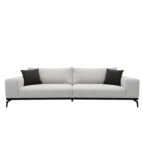 ספה דגם רומא 3 מטר קורדורוי נס קפה