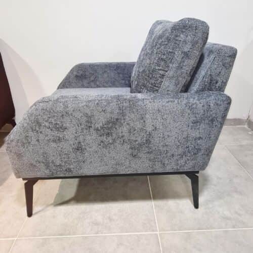 כורסא דגם פריז אפור