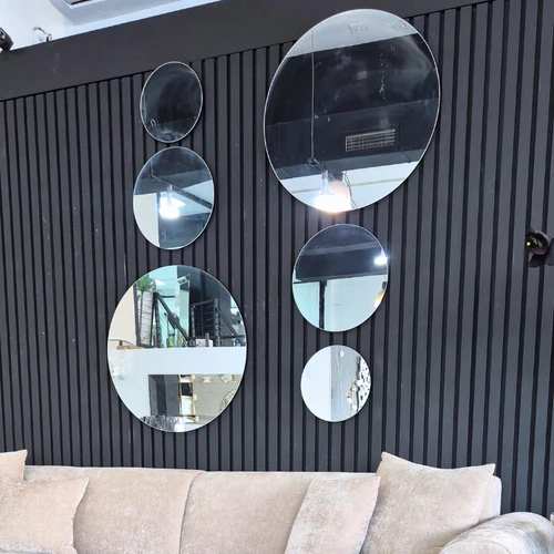 סט 6 מראות עיגולים