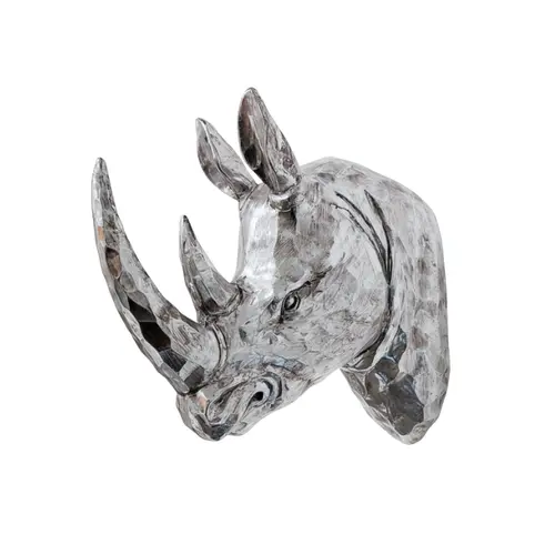 ראש קרנף כסוף לתלייה