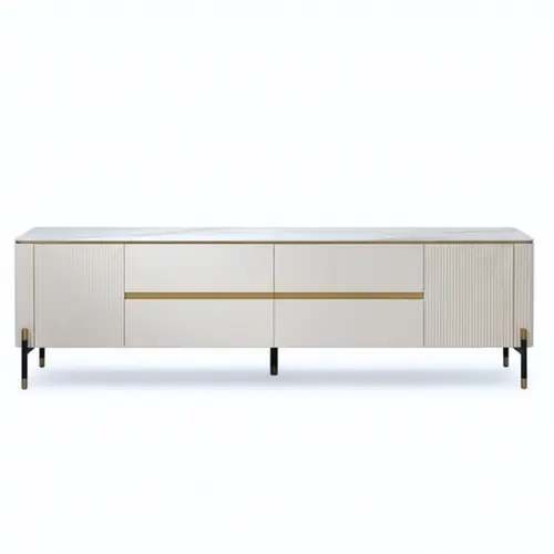 מזנון דגם ולנסיה לבן זהב