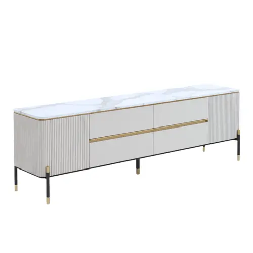 מזנון דגם ולנסיה לבן זהב