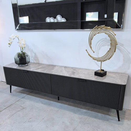 מזנון לסלון דגם יוקו צבע אפור