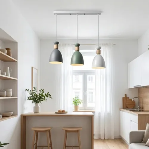 גוף תאורה תלוי שלישיית אהילים דגם ירדן