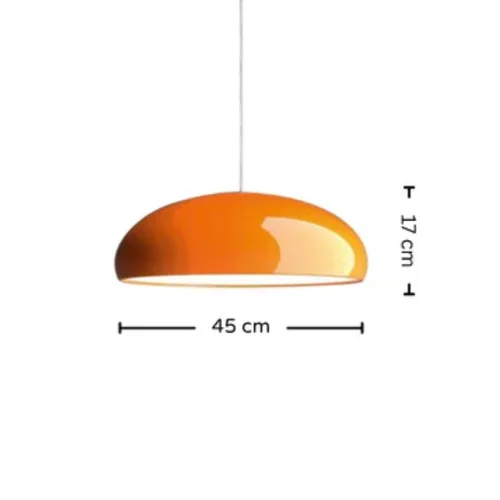 גוף תליה מעוצב דגם מיכאלה בצבע כתום