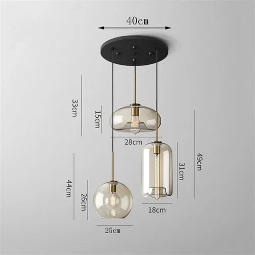 גוף תלייה מעוצב שלישיית אהילים דגם שון