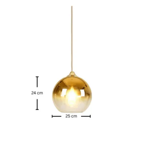 גוף תאורה דגם אדווה זהב