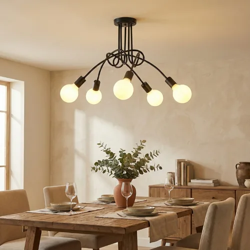 גוף תלייה מעוצב דגם אסיה שחור