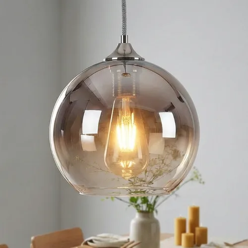 גוף תאורה דגם אדווה כסוף