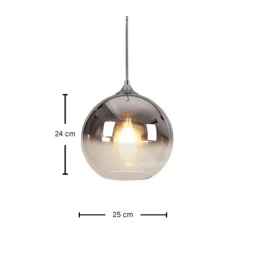 גוף תאורה דגם אדווה כסוף