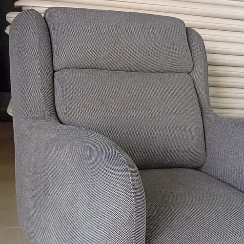 כורסא מעוצבת דגם אמה אפור