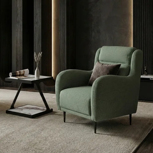 כורסא מעוצבת דגם אמה ירוק