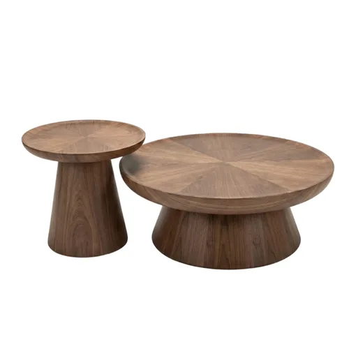 סט שולחנות אגוז דגם עלית