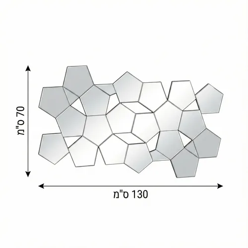 מראה דקורטיבית מעוצבת דגם רנה