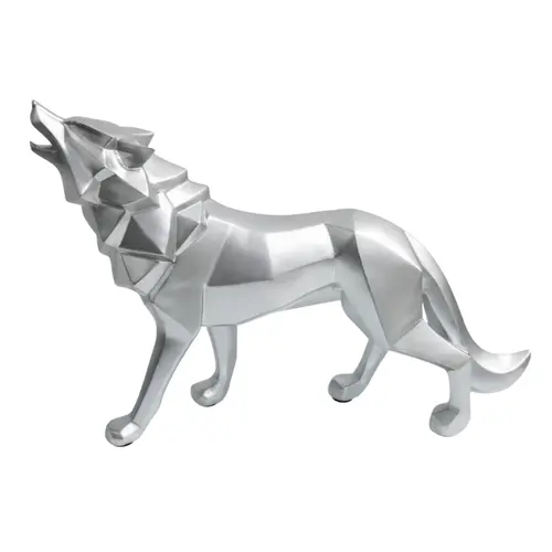 פסל נוי זאב כסוף