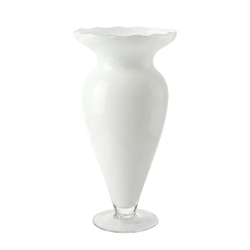 אגרטל זכוכית לבן דגם GR1062