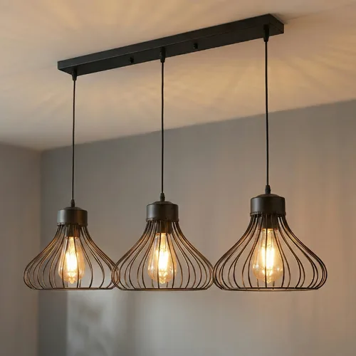 גוף תאורה שלישייה דגם צליל