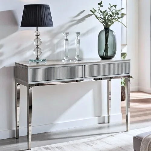 קונסולה ריץ כסוף אפור