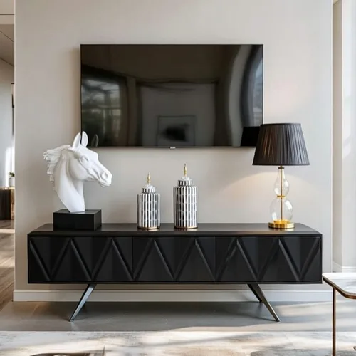 מזנון דגם מישל שחור - תצוגה חיפה