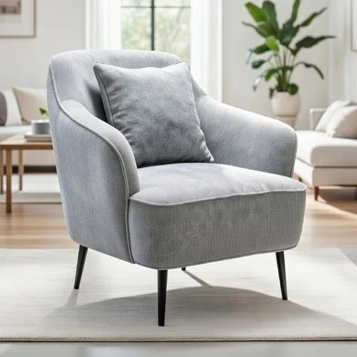 כורסא מעוצבת דגם רז אפור