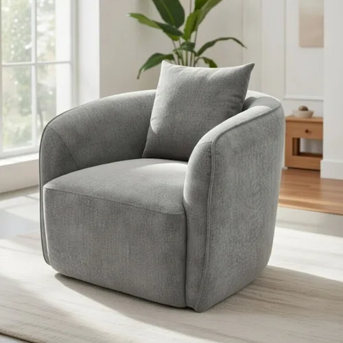 כורסא דגם טורונטו צבע אפור כהה