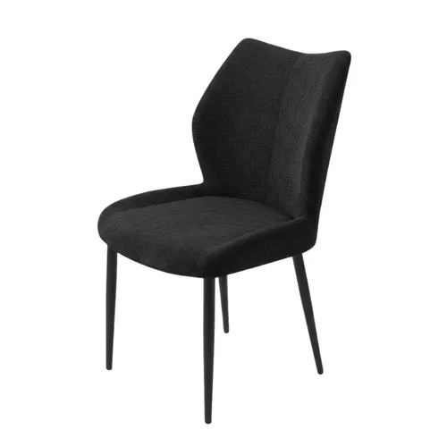 כיסא אוכל דגם ארמאני צבע שחור